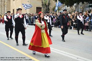 175- Rhodes- Defile Dodecanese grec